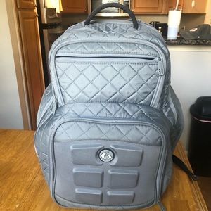 6 pack fitness backpack -Charcoal Grey